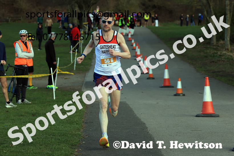 Masters Men Over-35s to 49s, 2026 NECAA Royal Signals Road Relays, Hetton Lyons Country Park, Hetton le Hole. Photo: David T. Hewitson/Sports for All Pics